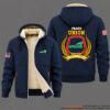 2026 AFSCME Union Labor Proud Union Fleece Zip Hoodie USS1001